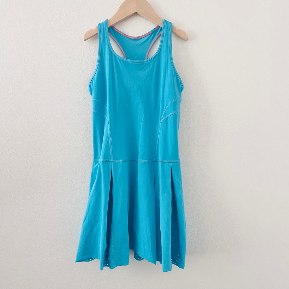 Ivivva by Lululemon Girls Game Love Tennis Athletic Dress - Blue